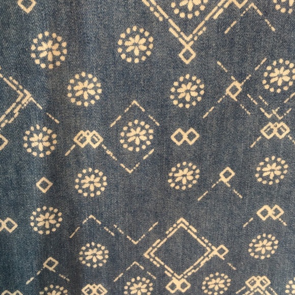 Denim Company* Size.10. Relaxed/casual/Boho style midi dress - Picture 11 of 12